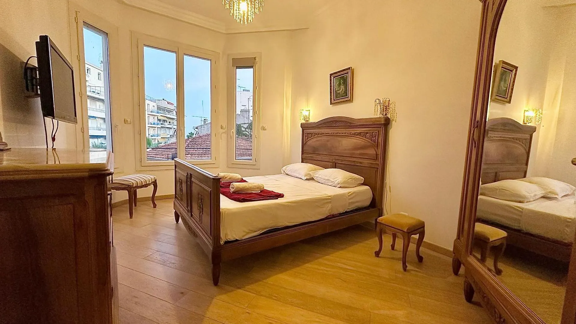 3 Pieces 100M2 Balcon Centre Juan 2 Pas Des Plages Antibes Apartment